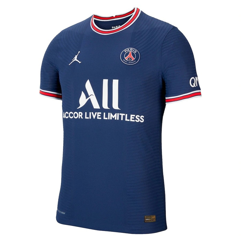 Camisa Paris Saint-Germain Home 21/22 (Versão Jogador Retrô)