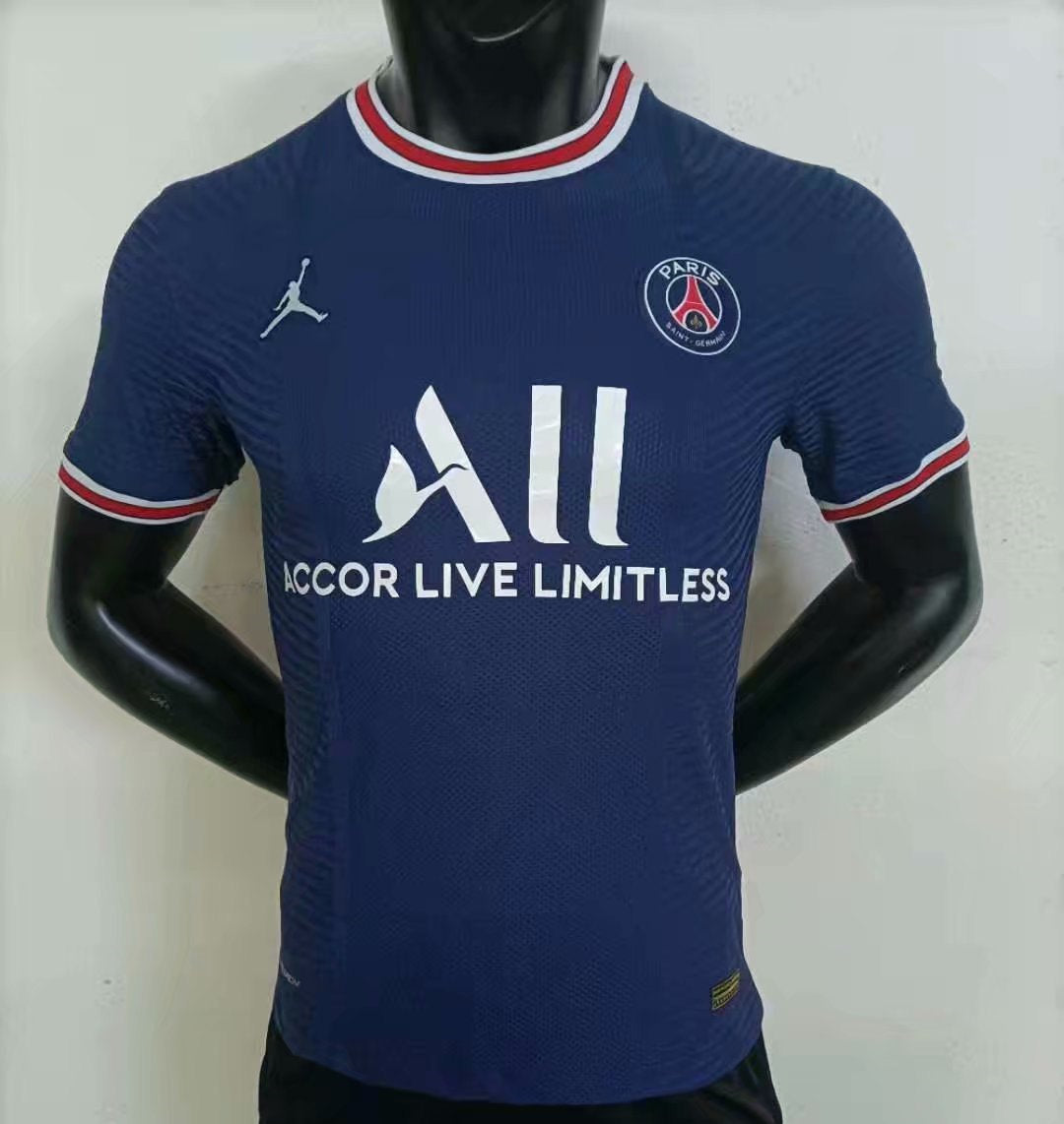 Camisa Paris Saint-Germain Home 21/22 (Versão Jogador Retrô)