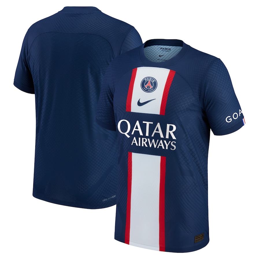 Camisa Paris Saint-Germain Home 22/23 (Versão Jogador Retrô)