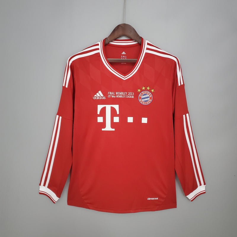 BAYERN DE MUNICH I 2013 homem (RETRO) MANGA LONGA