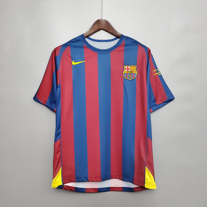 BARCELONA I 2006 UEFA homem (RETRO)