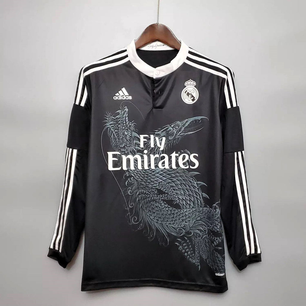 Camisa Real Madrid Third 14/15 (Versão Manga Longa Torcedor Retrô)