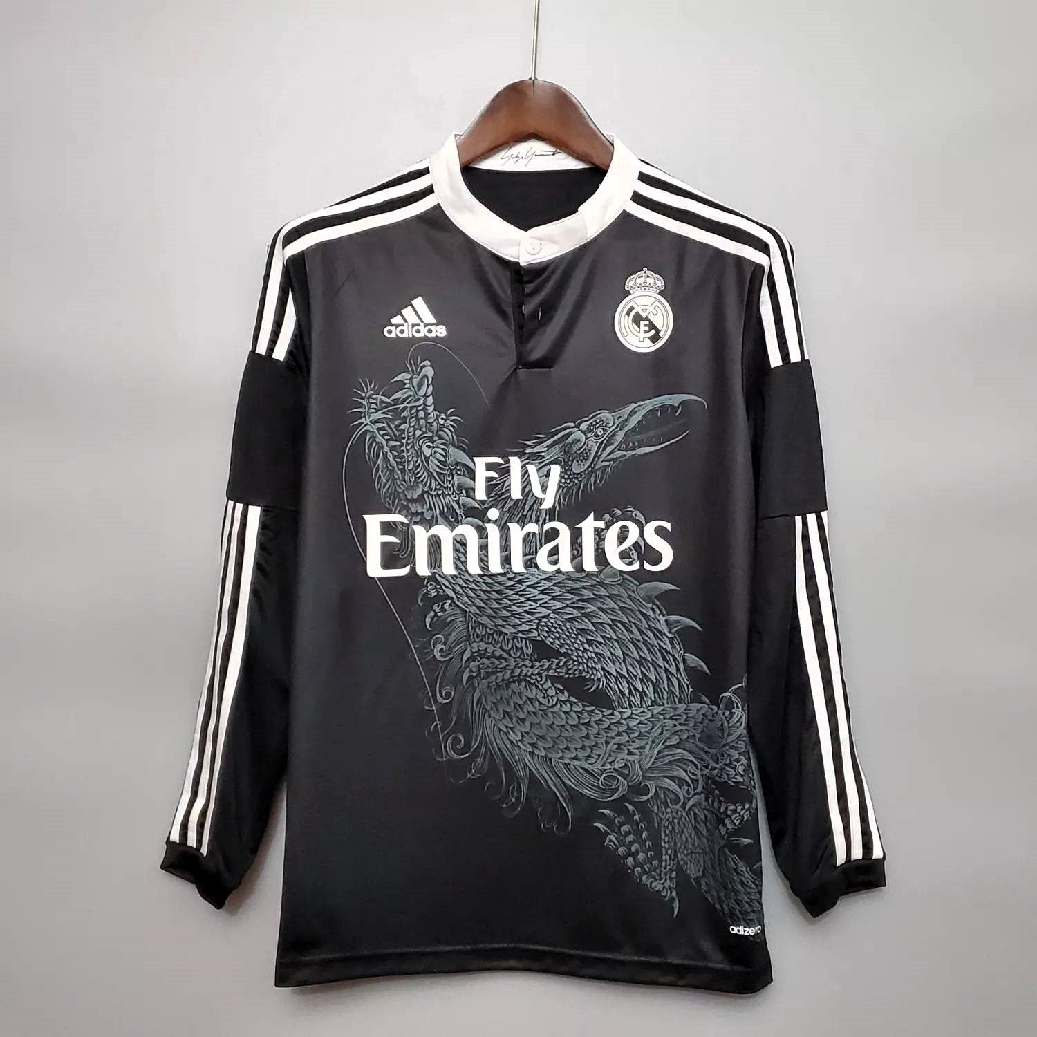 Camisa Real Madrid Third 14/15 (Versão Manga Longa Torcedor Retrô)