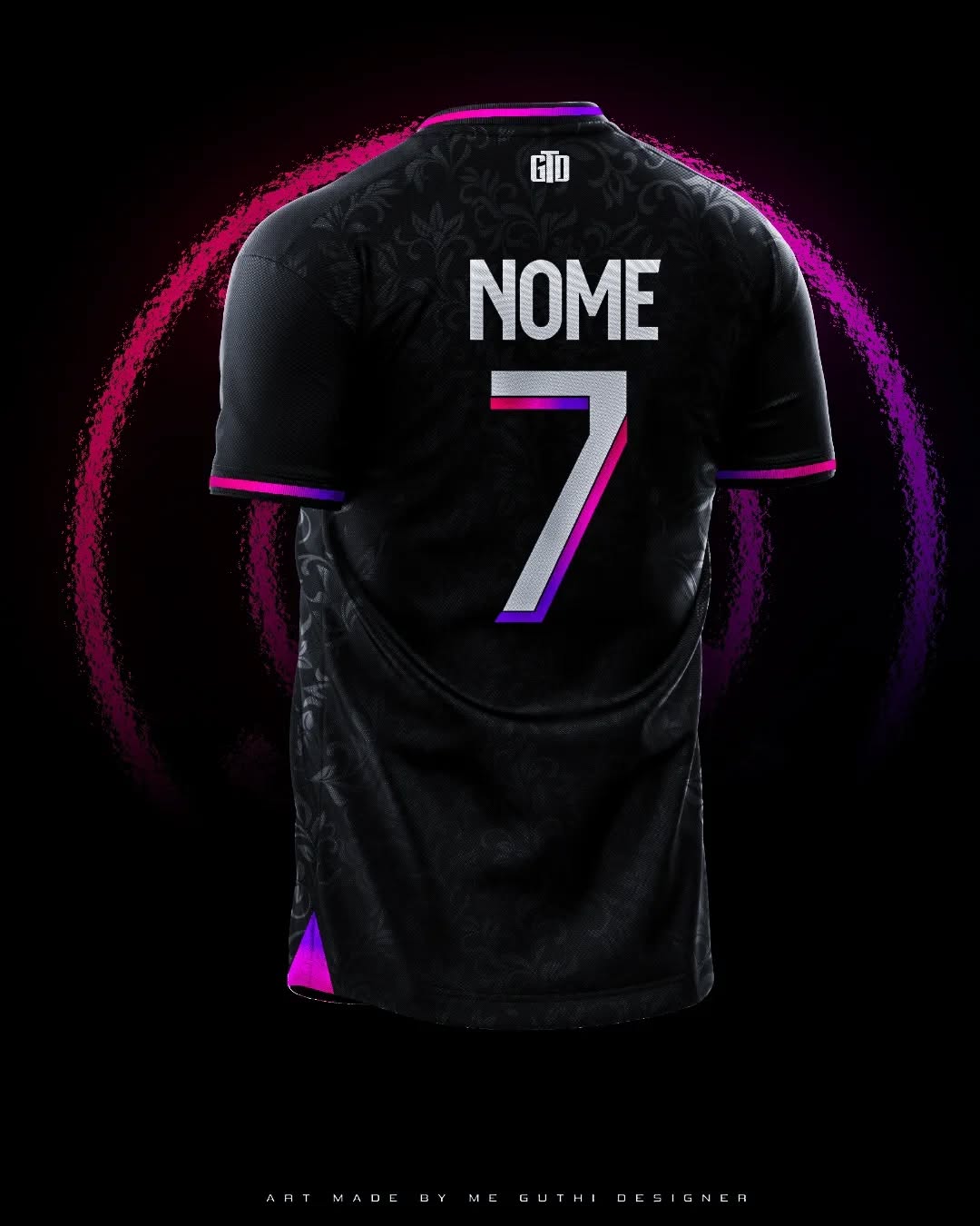 Camisa Paris Saint-Germain F.C. "Purple Glitch" (Versão Torcedor) | EDIÇÃO ESPECIAL
