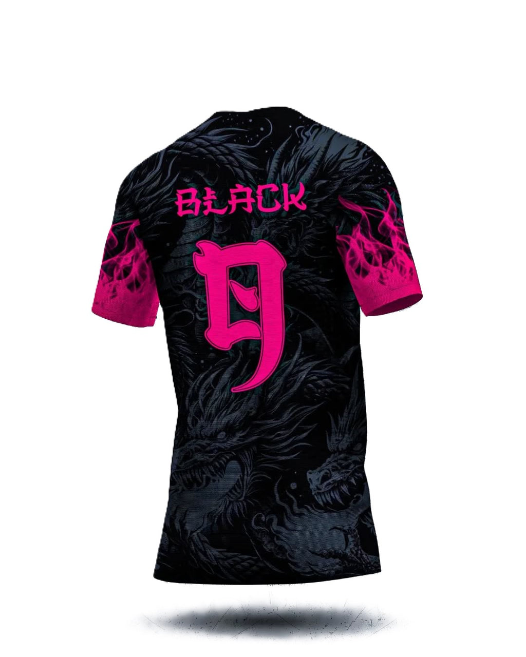 Camisa FC Barcelona "Dragon Fury Black" (Versão Jogador) | EDIÇÃO ESPECIAL