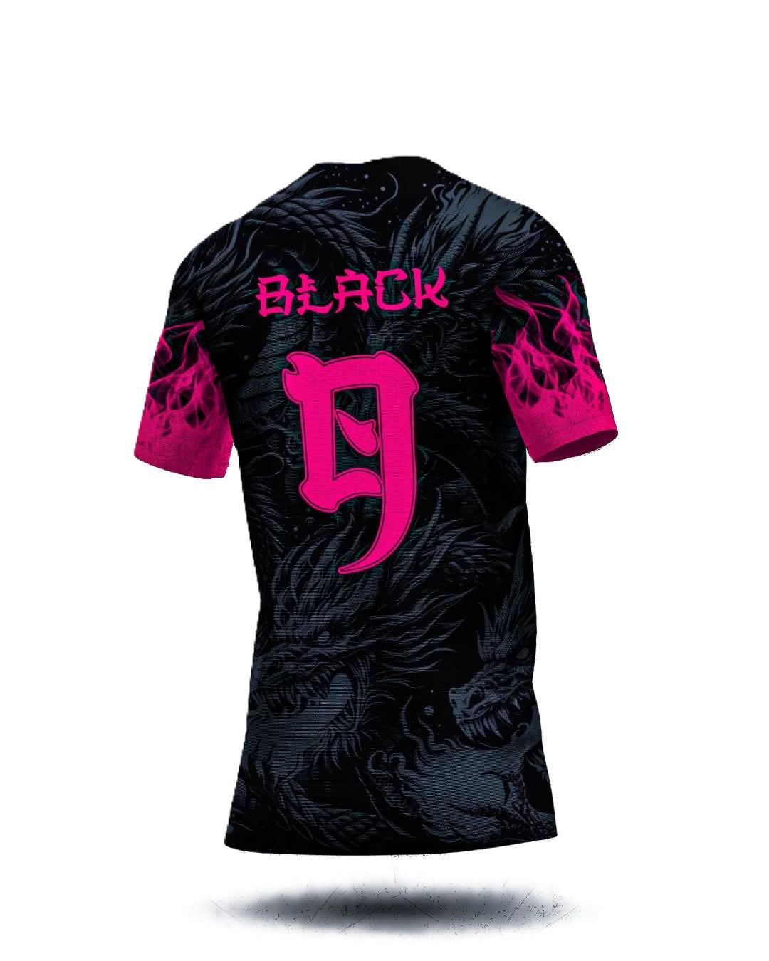 Camisa FC Barcelona "Dragon Fury Black" (Versão Jogador) | EDIÇÃO ESPECIAL