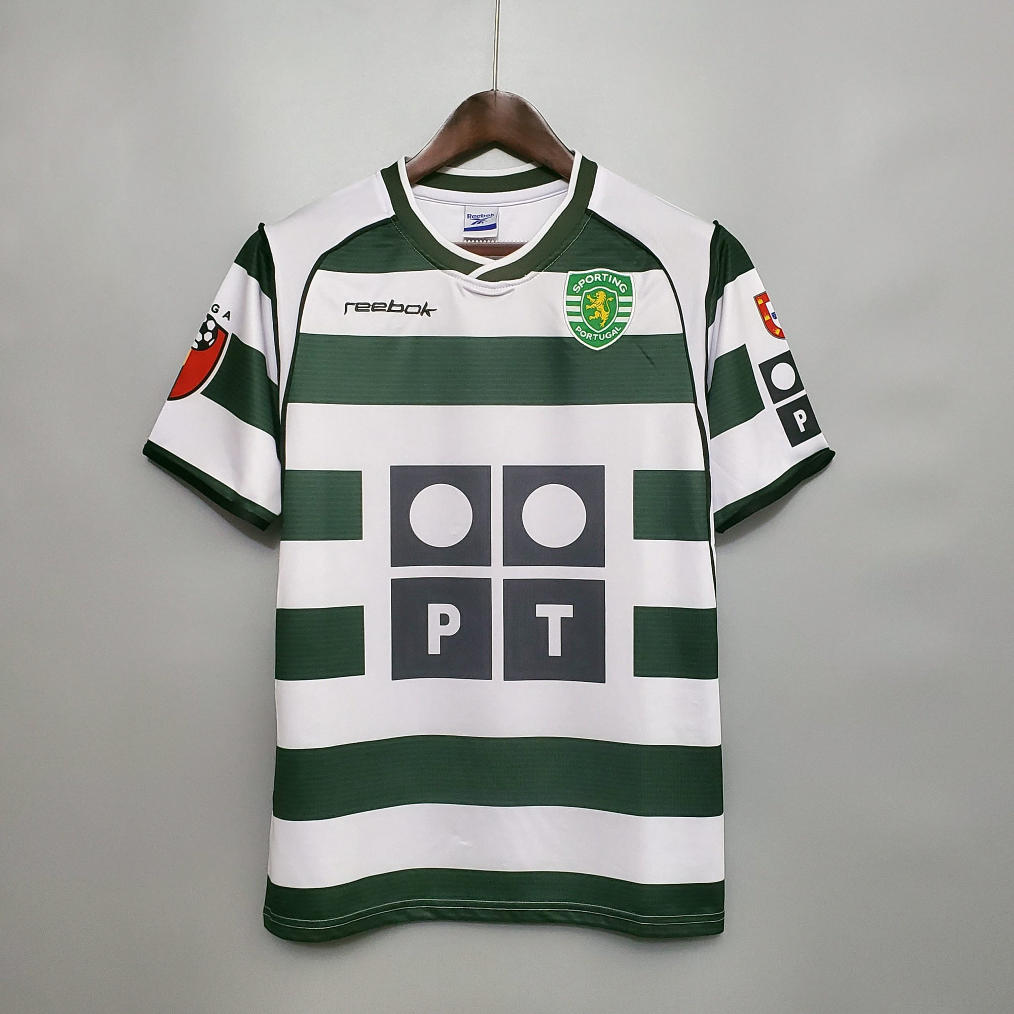 Camisa Sporting CP Home 02/03 (Versão Retrô)