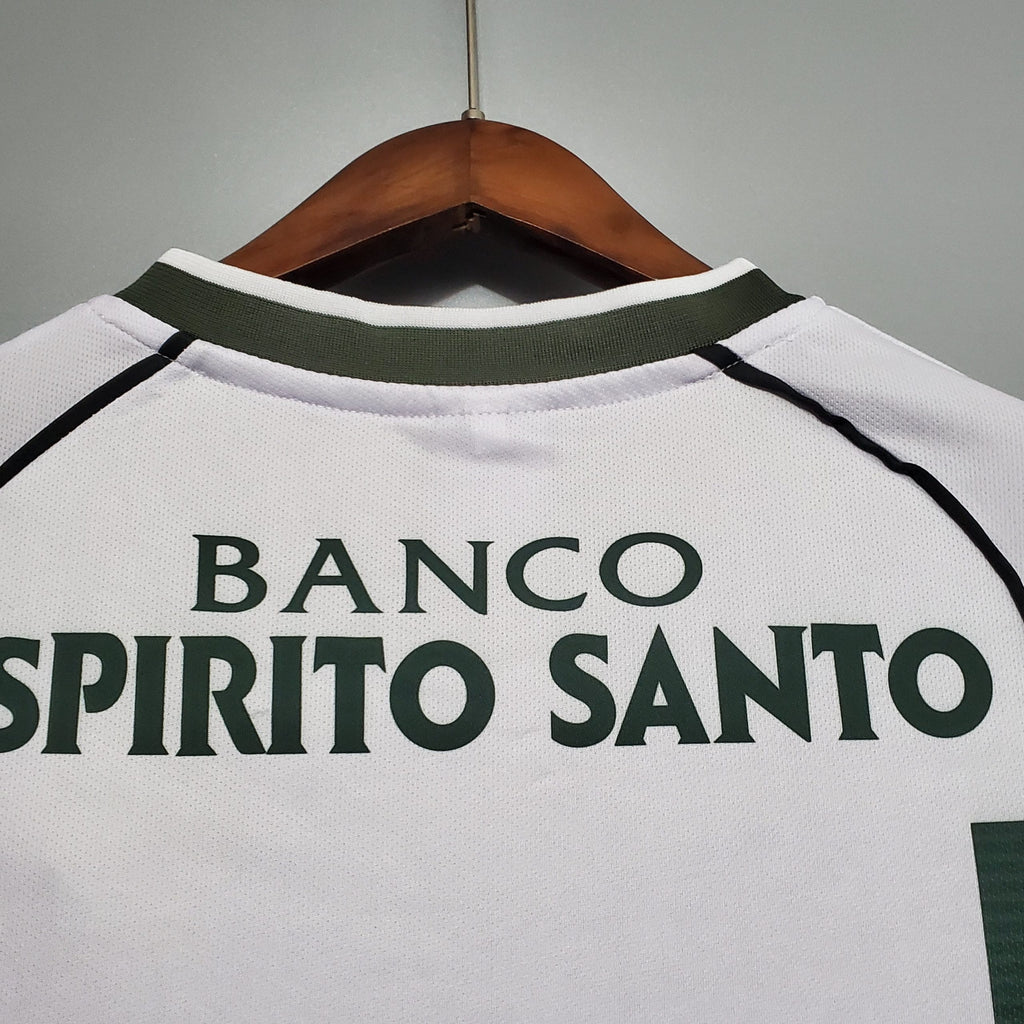 Camisa Sporting CP Home 02/03 Conjunto Infantil (Versão Retrô)