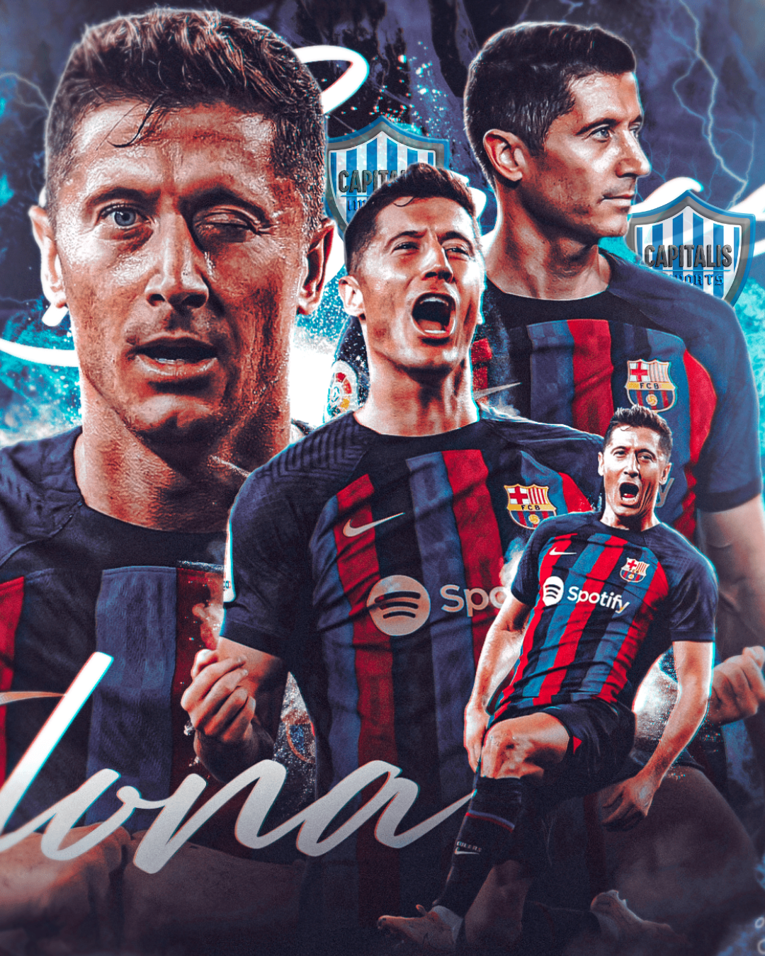KIT ÍDOLO Lewandowski | Home FC Barcelona 22/23