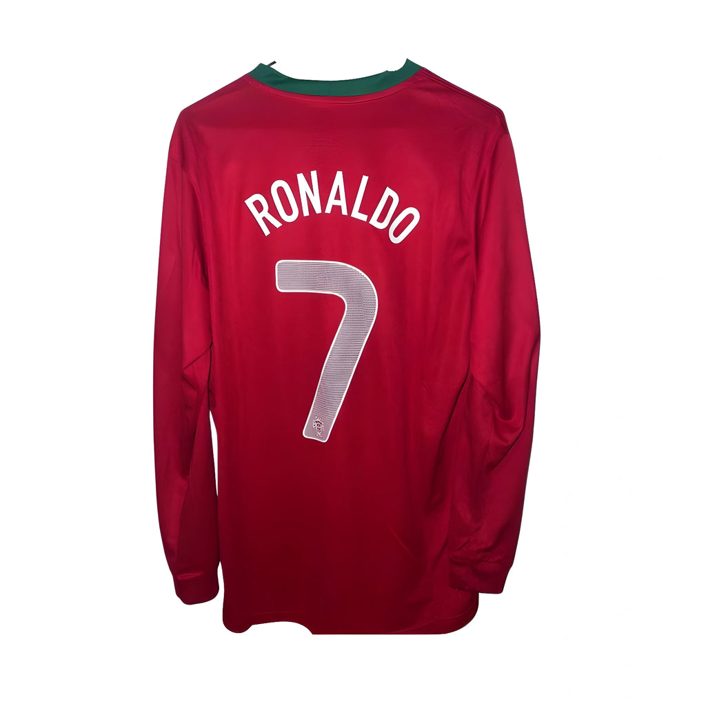 Camisa Seleção Portuguesa Home 2012 (Versão Manga Longa Torcedor Retrô)
