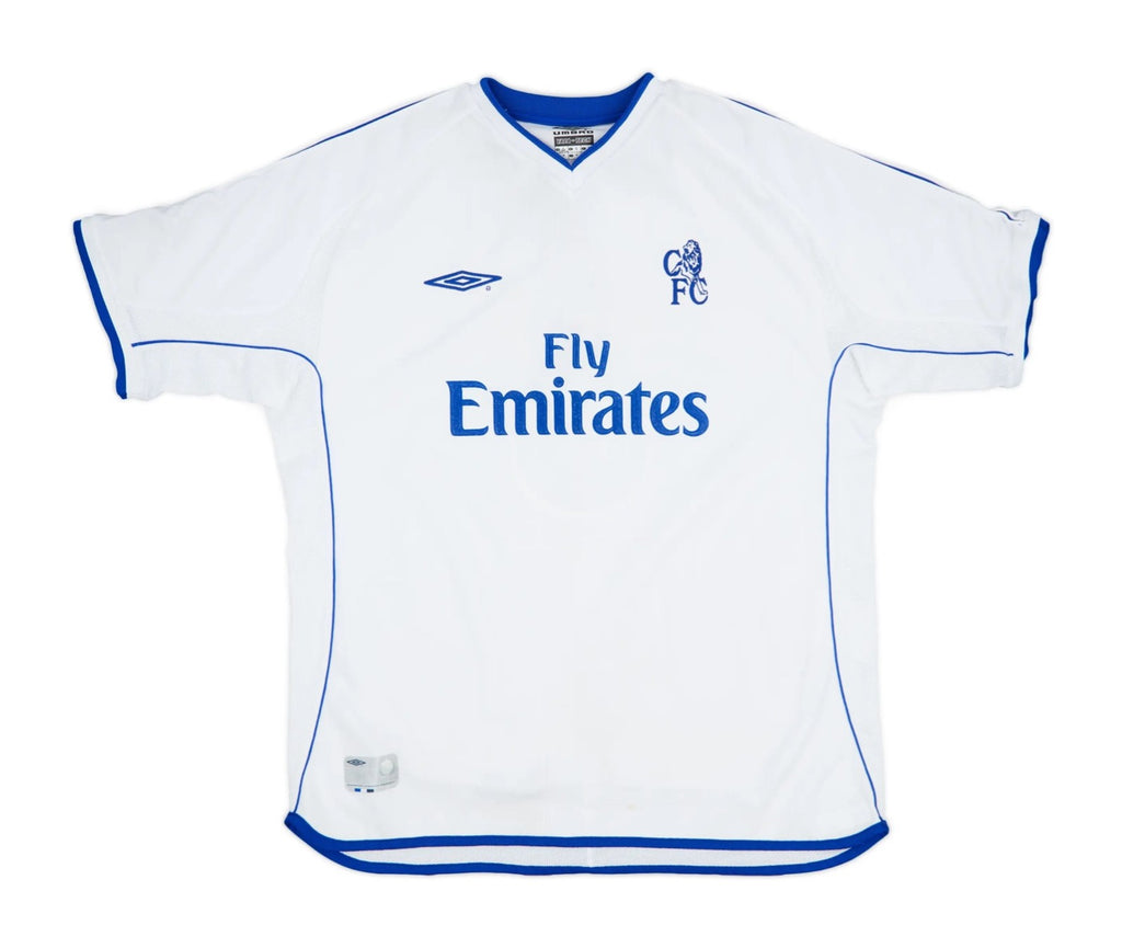 Camisa Chelsea F.C. Away 01/02 - 02/03 Third (Versão Torcedor Retro)