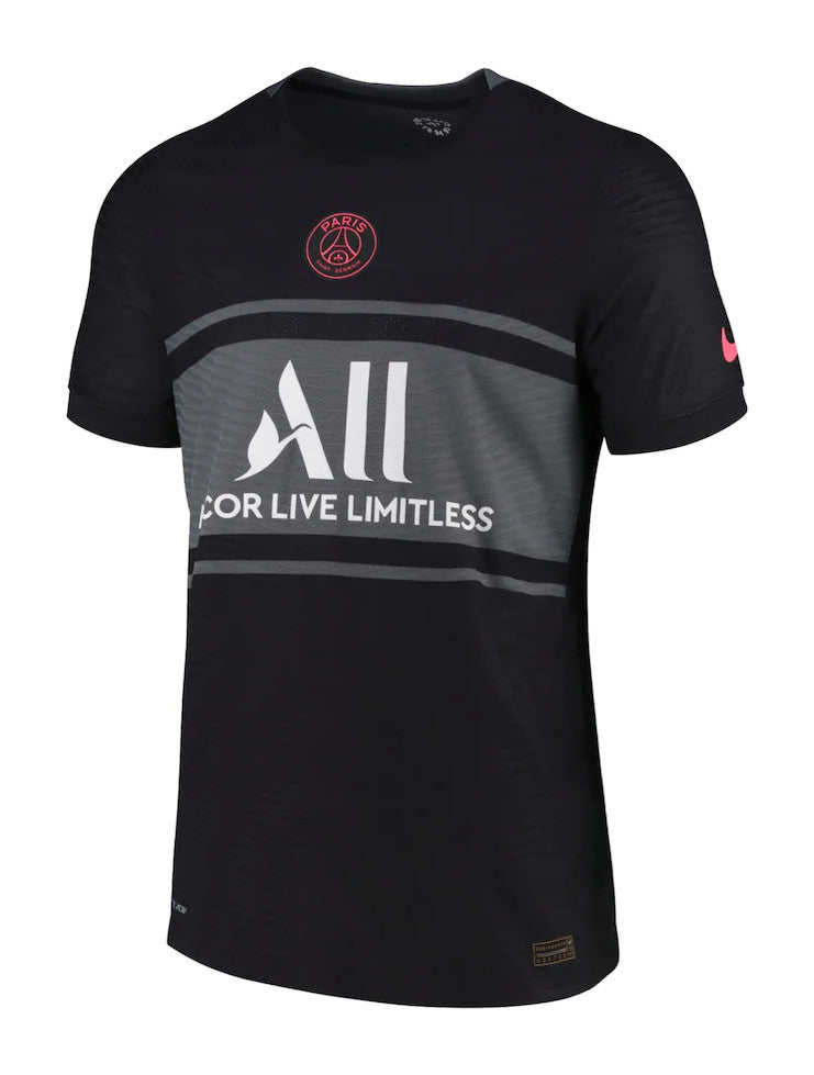 Camisa Paris Saint-Germain Third 21/22 (Versão Jogador Retrô)