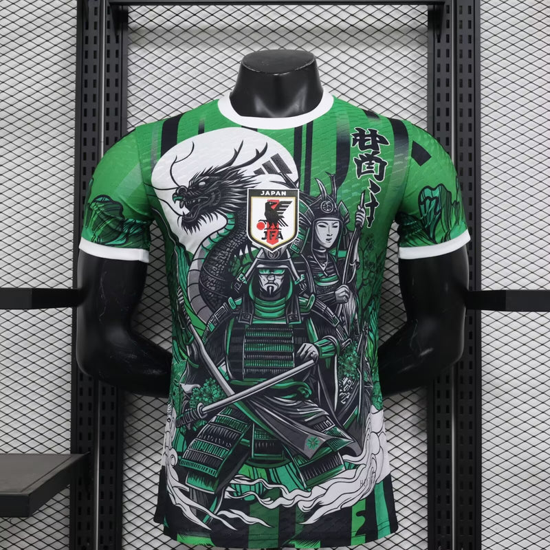 Camisa Seleção do Japão "Green Team Samurai" 24/25 (Versão Jogador) | EDIÇÃO ESPECIAL