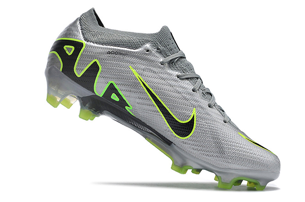 Nike Air Zoom Mercurial Vapor 15 Elite FG - Mens Boots - Firm Ground - Black/Green