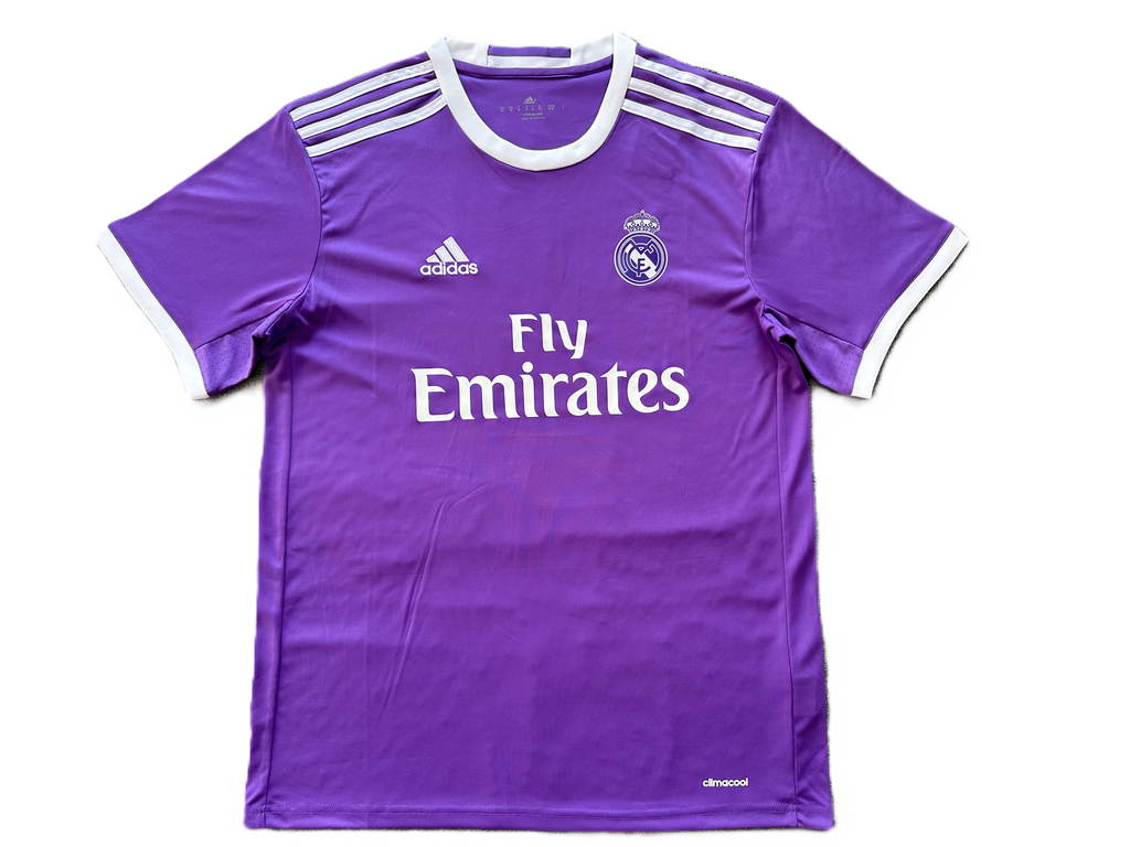 Camisa Real Madrid Away 16/17 (Versão Torcedor Retrô)
