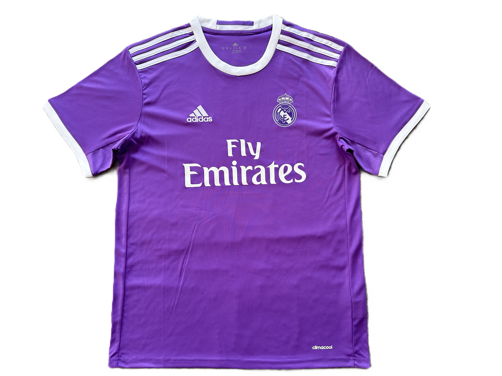 Camisa Real Madrid Away 16/17 (Versão Torcedor Retrô)