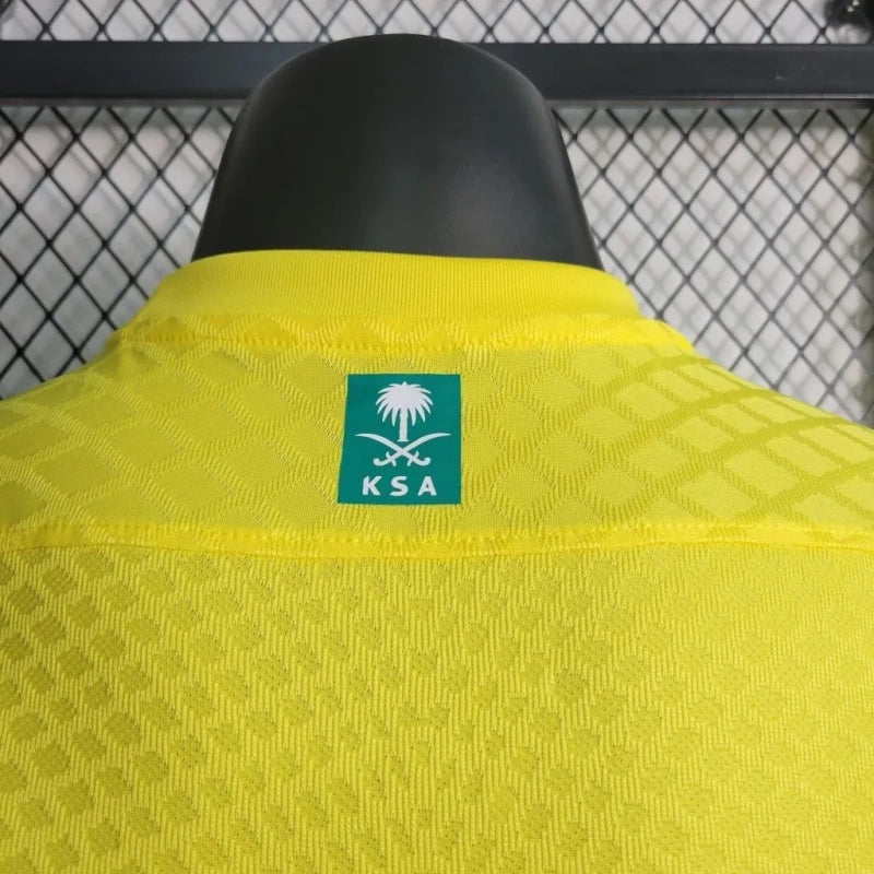 Camisa Al-Nassr FC 23/24 Home (Versão Jogador)