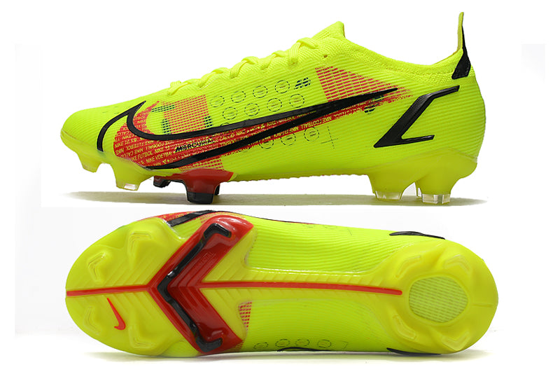 Chuteira de Campo Nike AIR Zoom Mercurial Vapor 14 Elite Verde Fluorescente | Football Boots