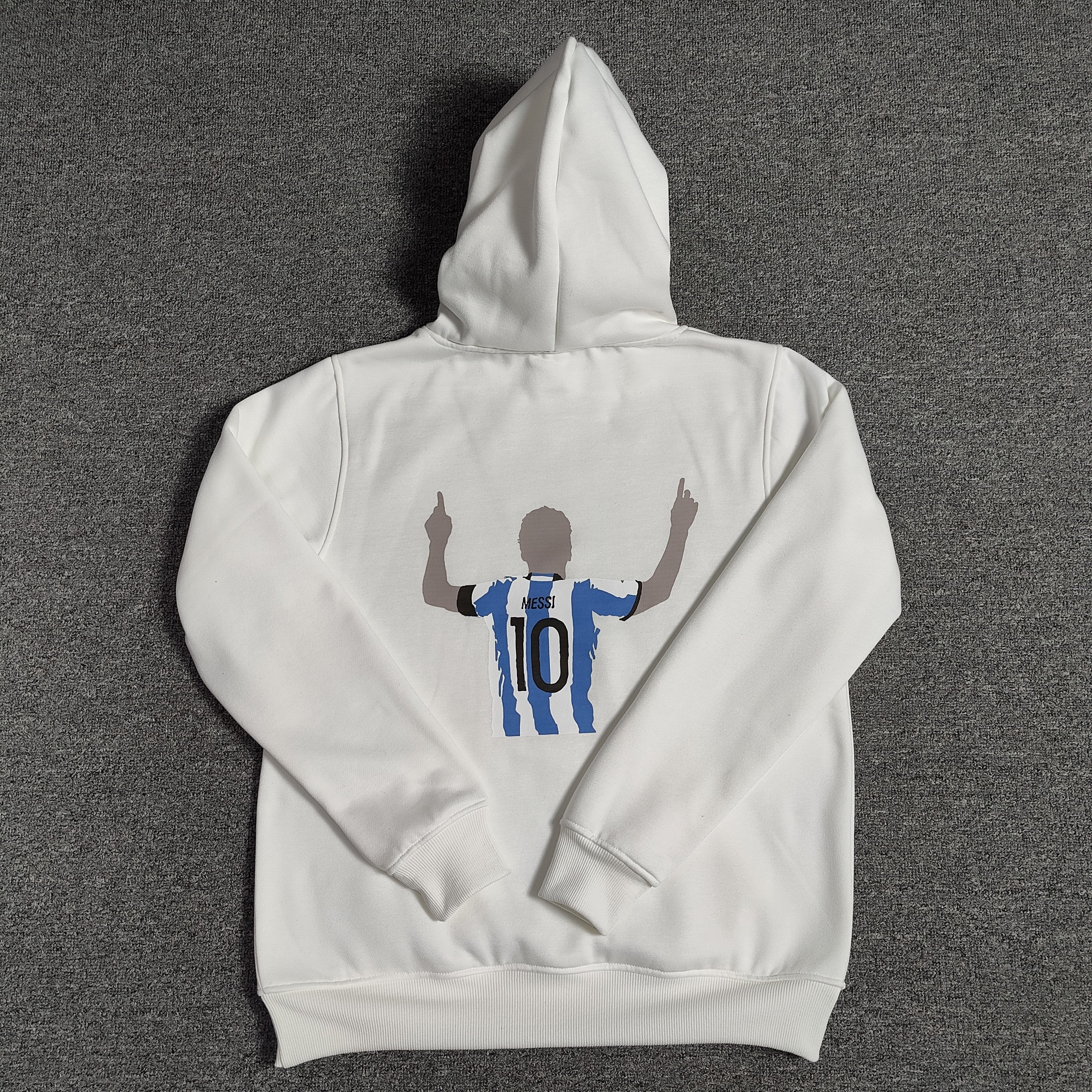 Argentina National Team Sweatshirt | Gold Logo / Messi Style