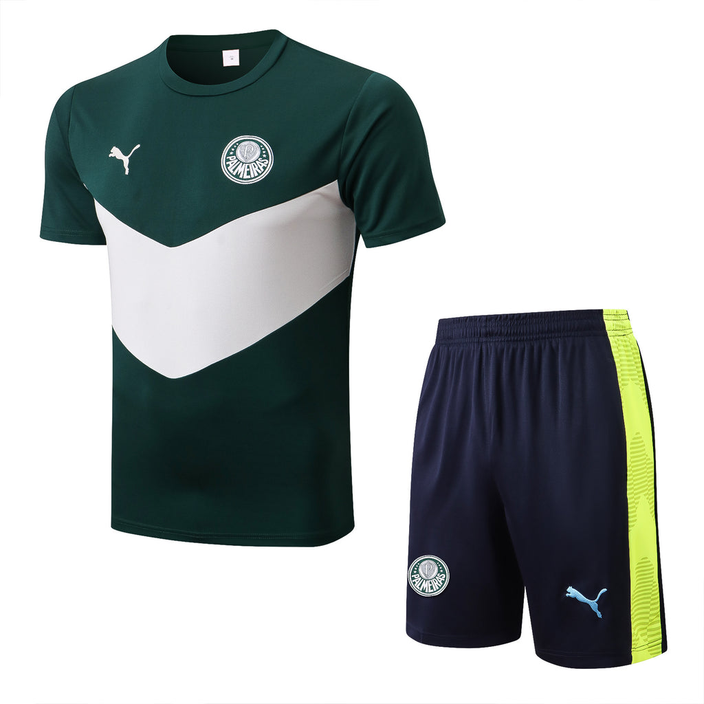 Kit Pre-Treino SE Palmeiras Conjunto Adulto/Infantil (Versão Torcedor)