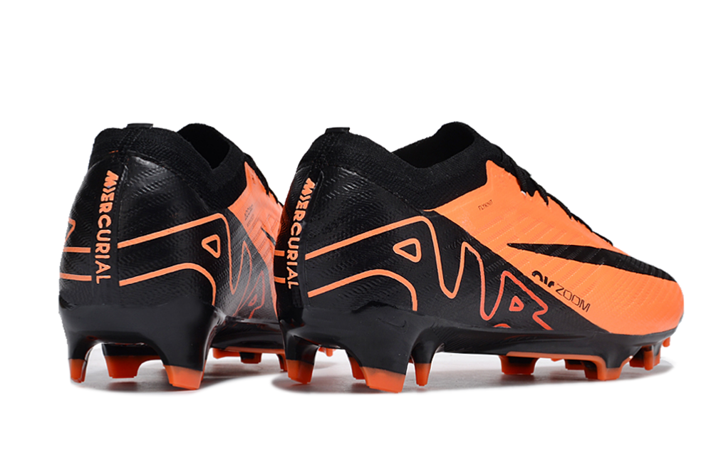 Nike Air Zoom Mercurial Vapor XV Elite FG Orange Black | Football Boots