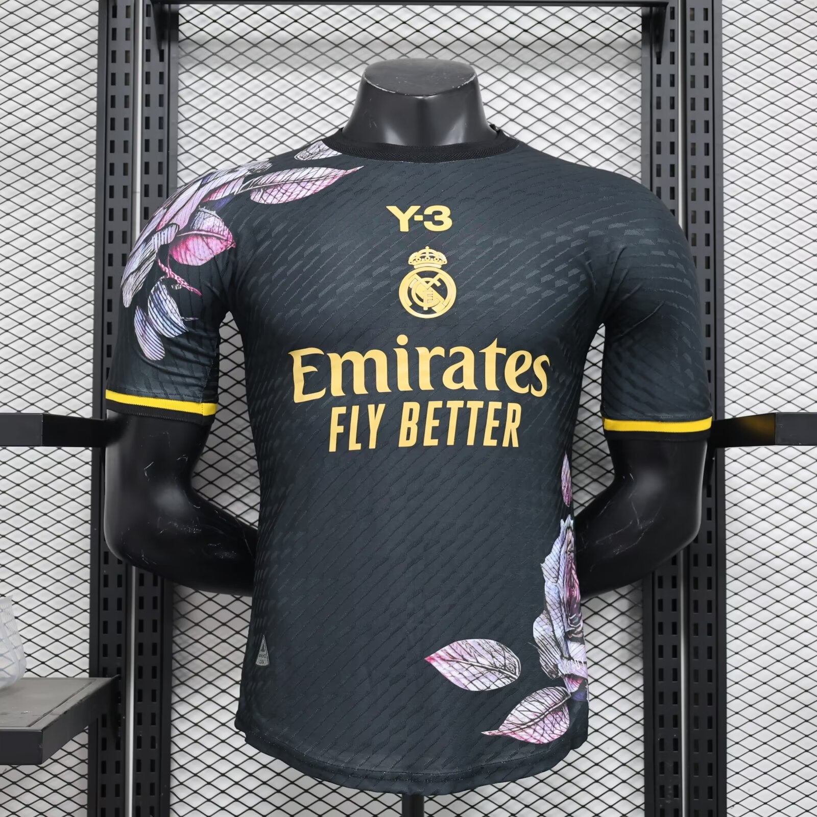 Camisa Real Madrid CF "Y-3 Black Design" (Versão Jogador) | EDIÇÃO ESPECIAL