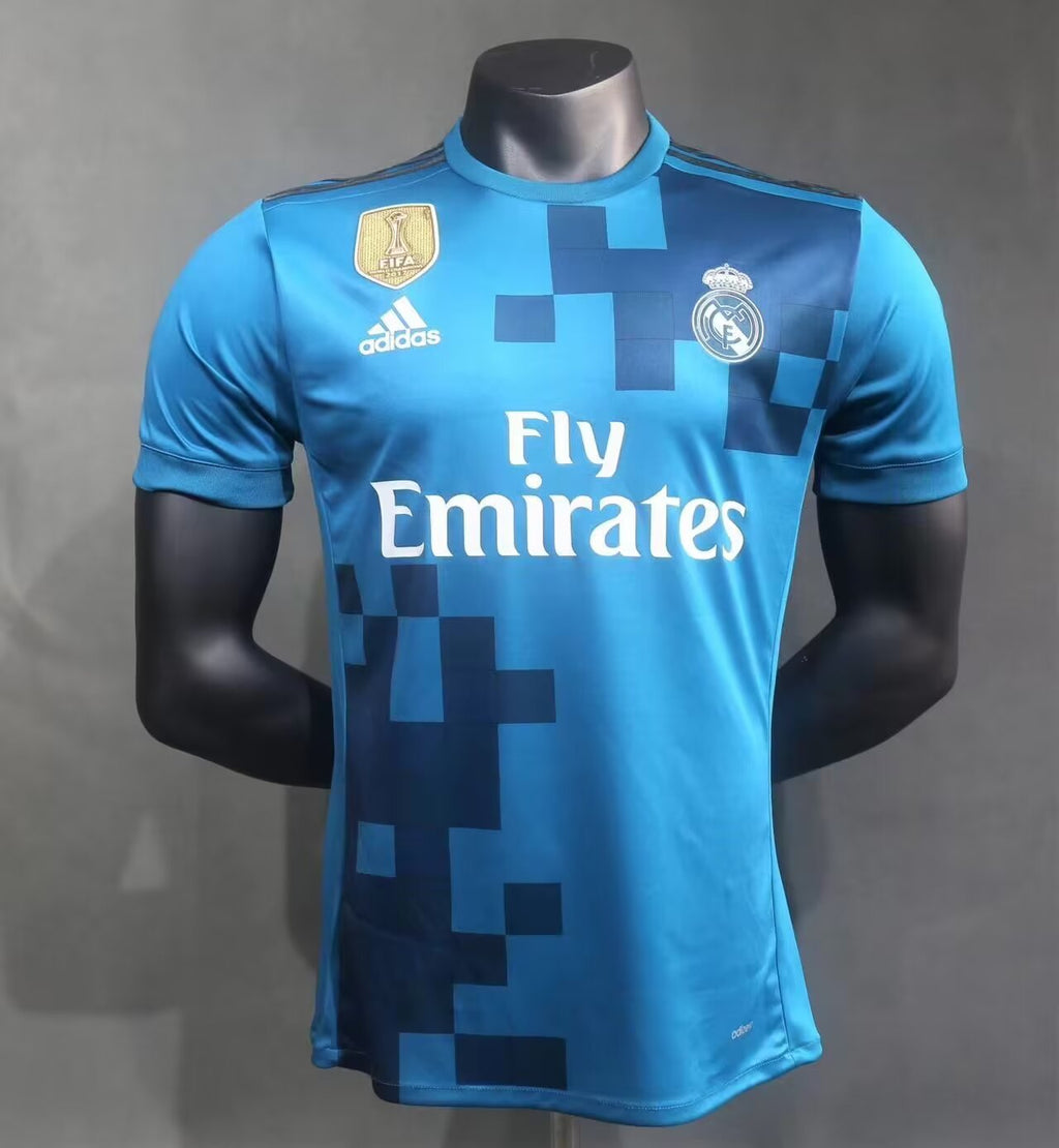 Camisa Real Madrid Third 17/18 (Versão Jogador Retrô)
