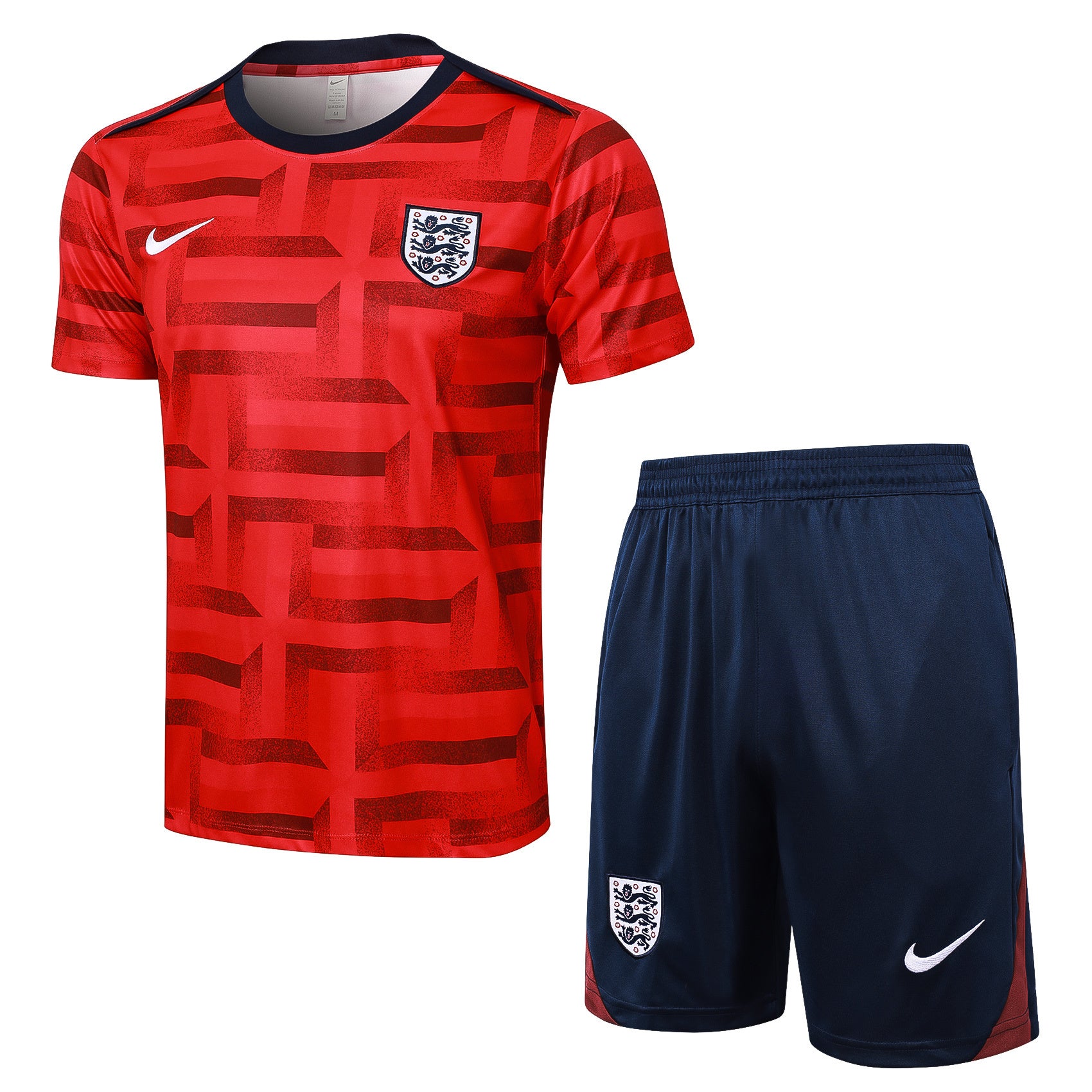 Kit Pre-Treino Seleção da Inglaterra Adulto/Infantil (Versão Torcedor)