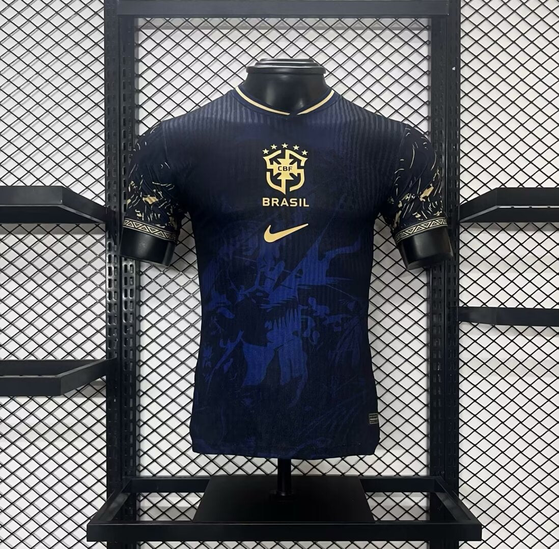 Camisa Seleção do Brasil "Navy Blue Style" (Versão Jogador) | EDIÇÃO ESPECIAL