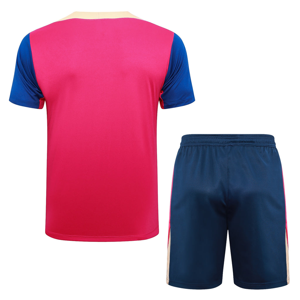 Kit Pre-Treino FC Barcelona Adulto/Infantil (Versão Torcedor)