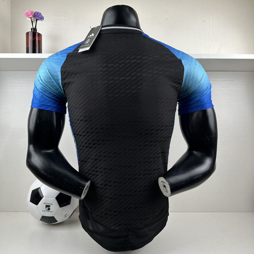 Camisa Real Madrid "Black Blue" 24/25 (Versão Jogador) | EDIÇÃO ESPECIAL