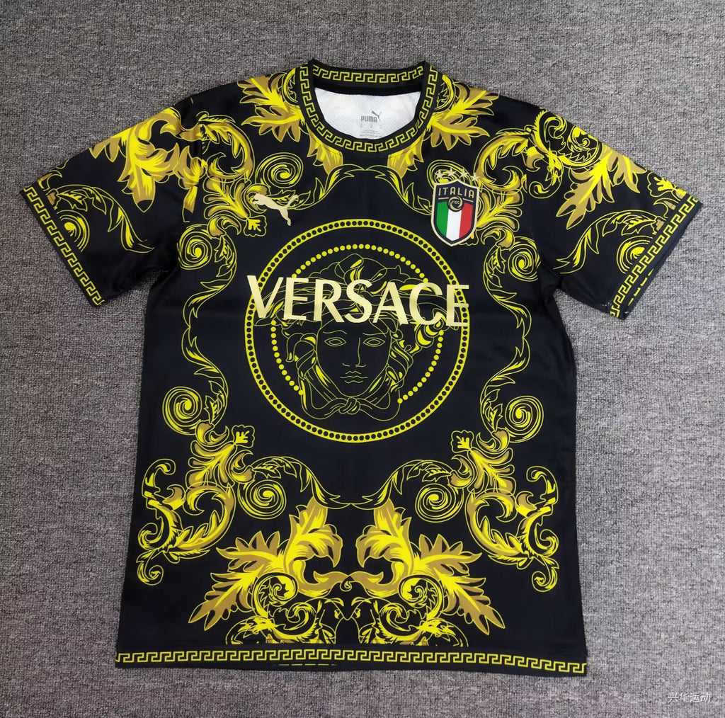 Camisa Seleção da Itália "Yellow-Black Style" (Versão Torcedor) | EDIÇÃO ESPECIAL