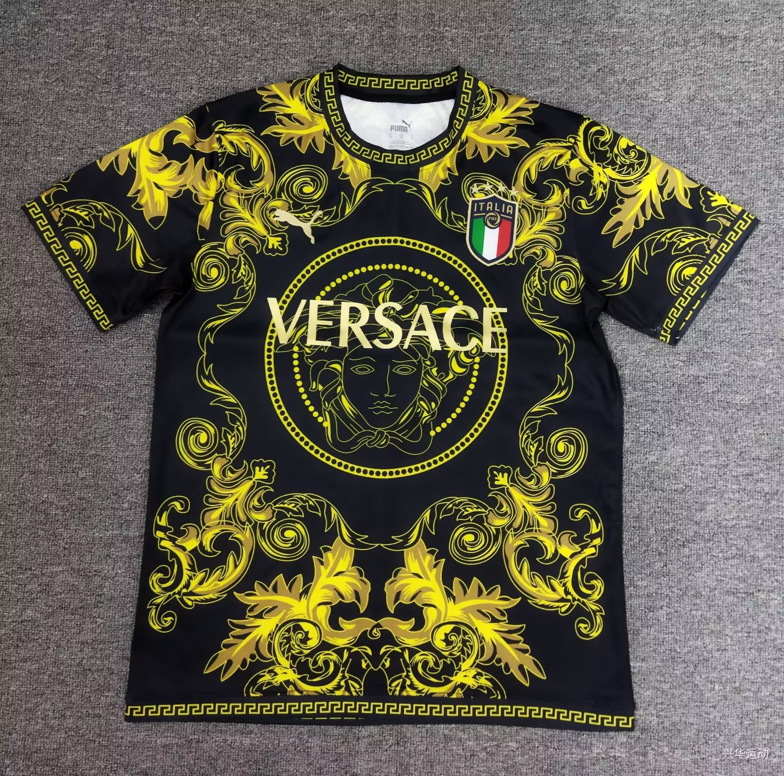Camisa Seleção da Itália "Yellow-Black Style" (Versão Torcedor) | EDIÇÃO ESPECIAL
