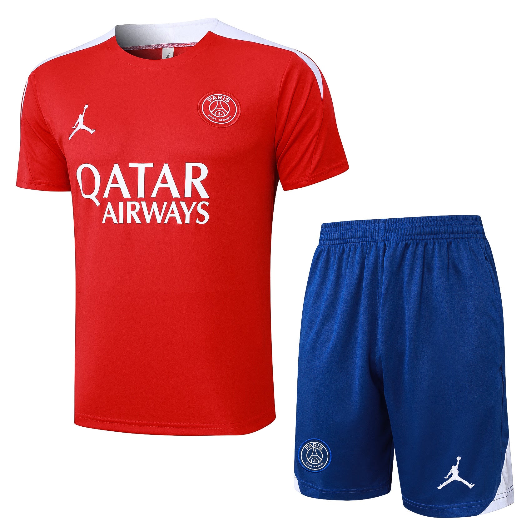 Kit Pre-Treino Paris Saint-Germain F.C. Conjunto Adulto/Infantil (Versão Torcedor)