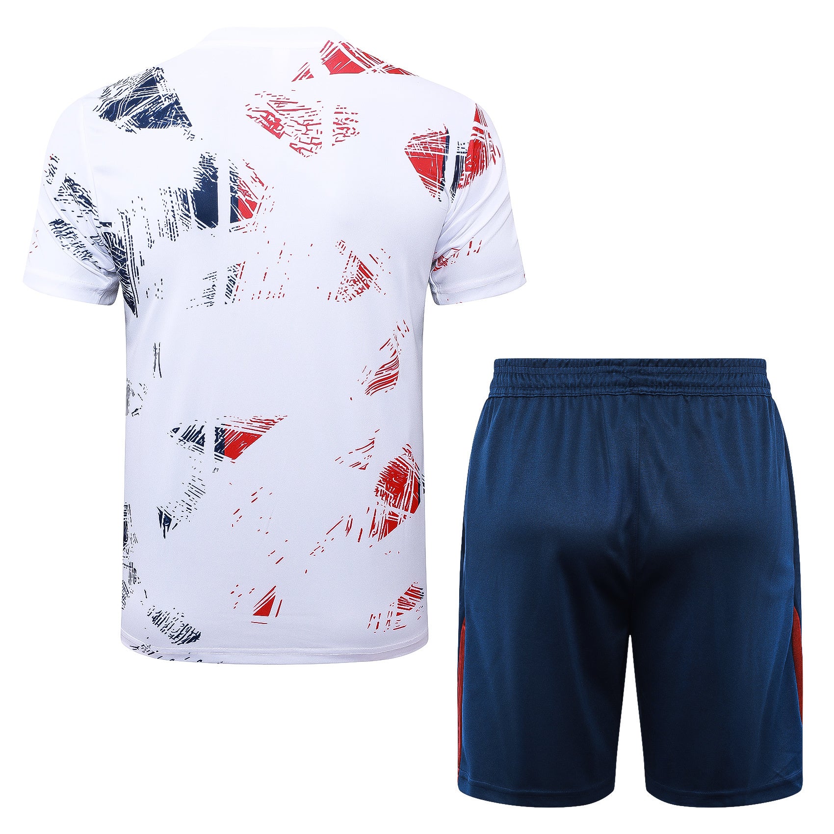 Kit Pre-Treino Paris Saint-Germain F.C. Conjunto Adulto/Infantil (Versão Torcedor)
