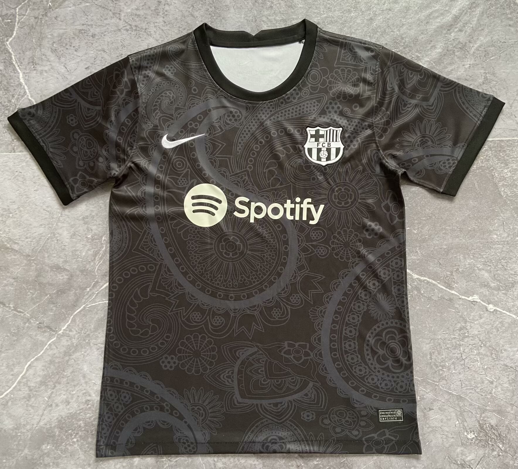Camisa FC Barcelona "All Black" (Versão Torcedor) | EDIÇÃO ESPECIAL