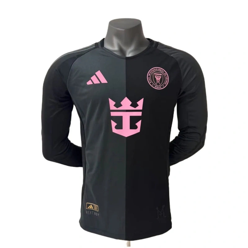 Camisa Inter Miami Away 24/25 (Versão Manga Longa Jogador)