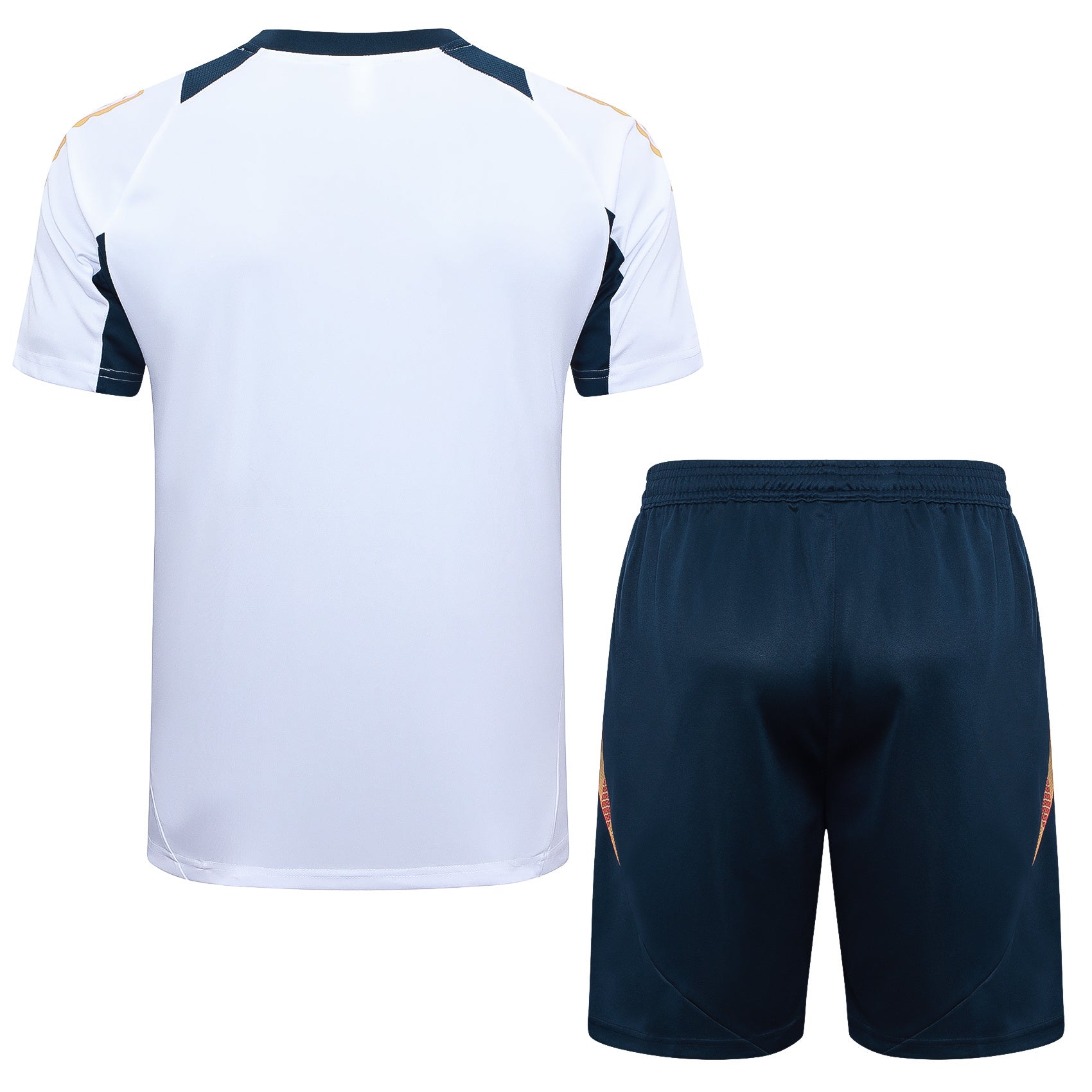 Kit Pre-Treino Real Madrid CF Conjunto Adulto/Infantil (Versão Torcedor)