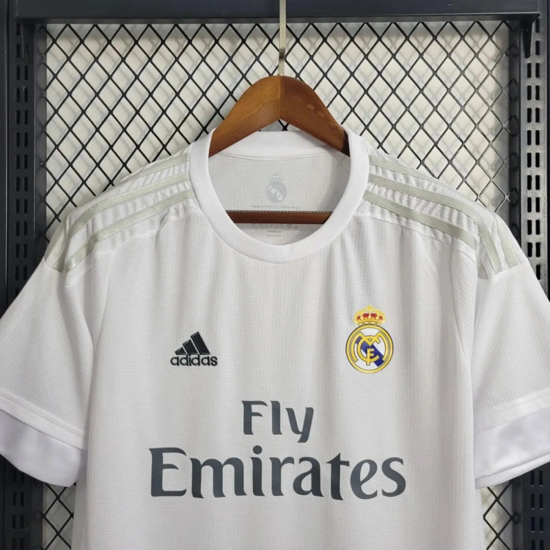 Camisa Real Madrid Home 15/16 (Versão Torcedor Retrô)