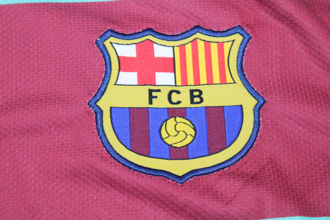 Camisa Barcelona Away 10/11 (Versão Manga Longa Retrô)