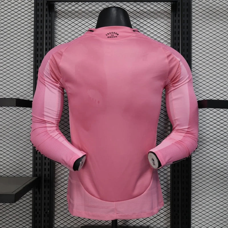 Camisa Inter Miami Home 24/25 (Versão Manga Longa Jogador)