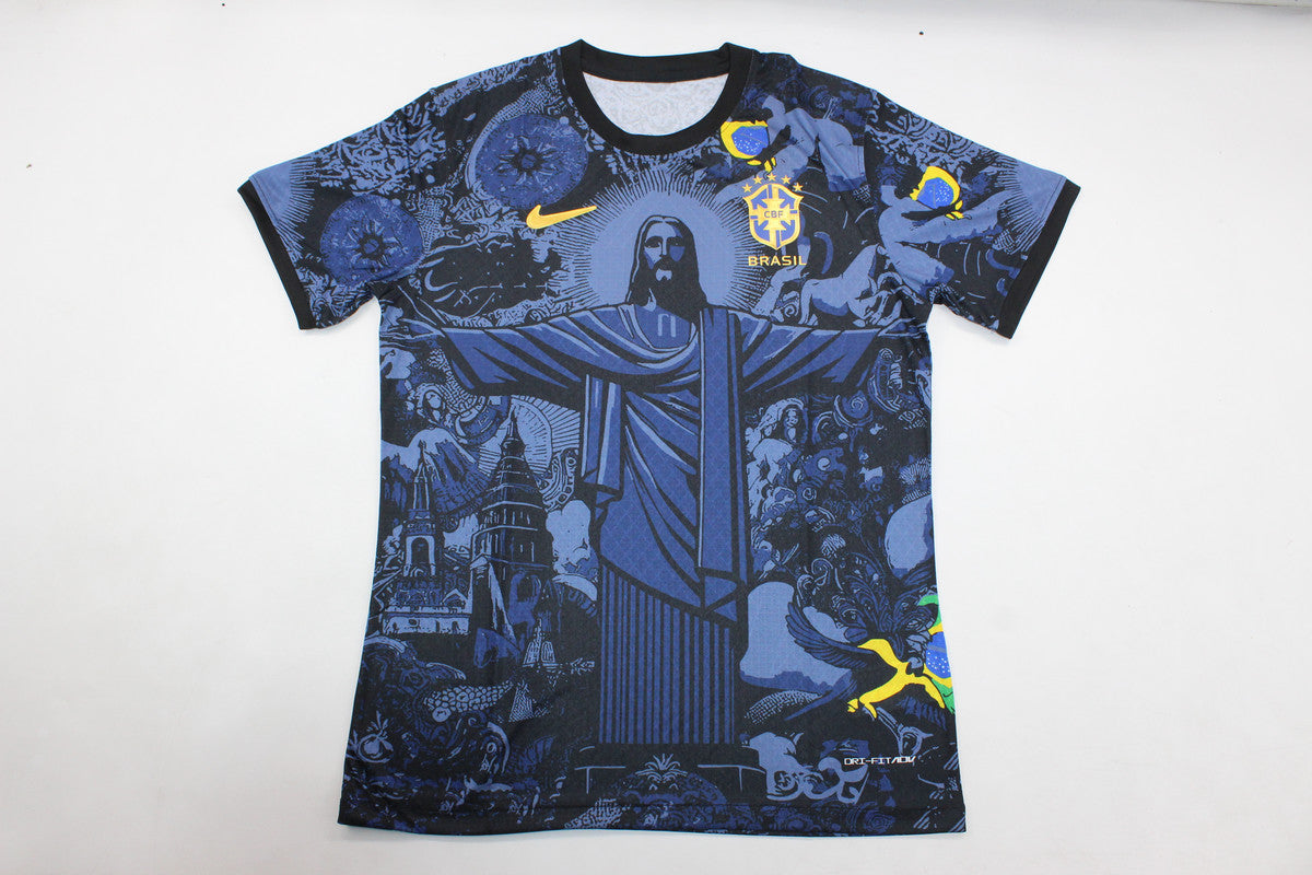 Camisa Seleção Brasileira "Cristo Azul" (Versão Jogador) | EDIÇÃO ESPECIAL