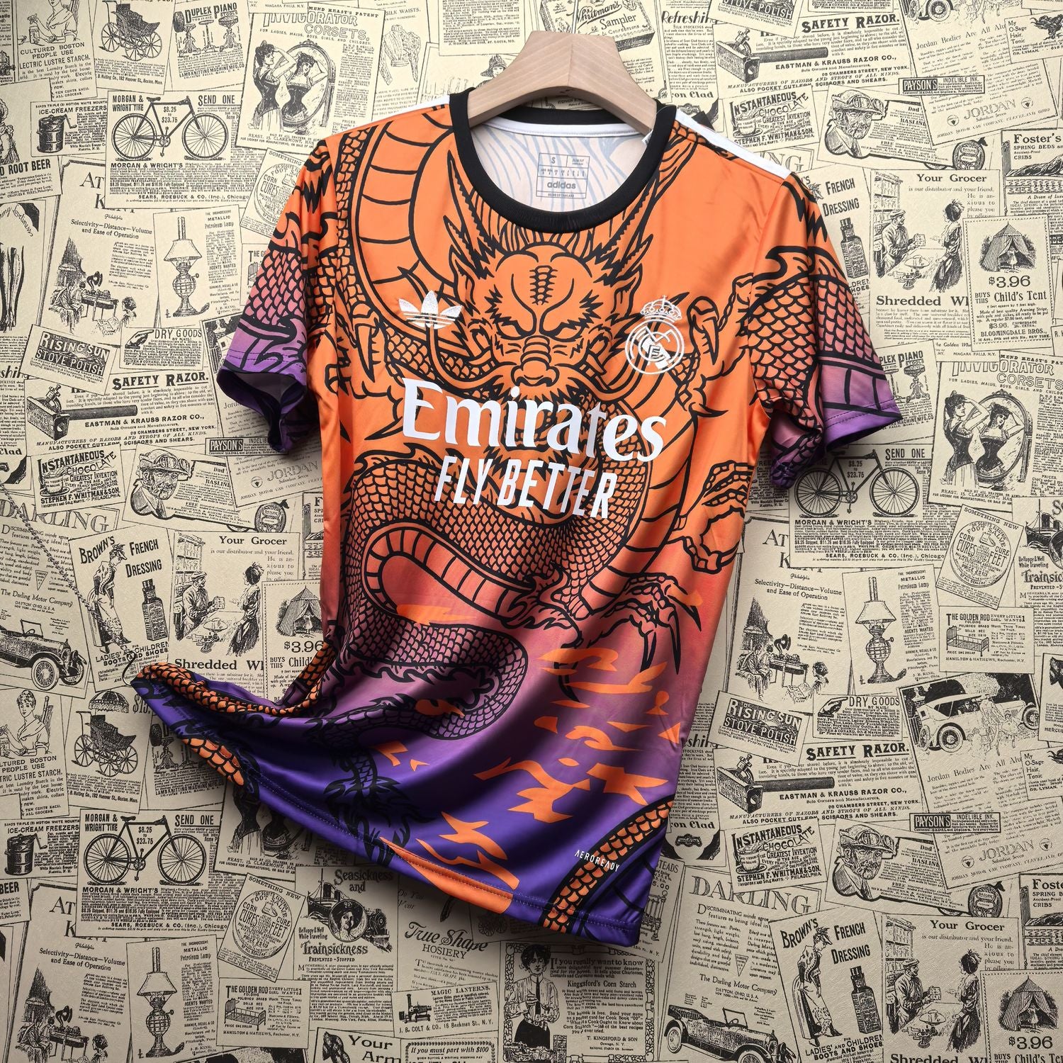 Camisa Real Madrid "Orange Dragon" 24/25 (Versão Torcedor) | EDIÇÃO ESPECIAL