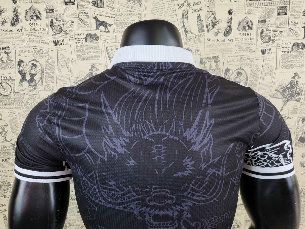 Camisa Real Madrid "Black Dragon Edition" 23/24 (Versão Jogador) | EDIÇÃO ESPECIAL