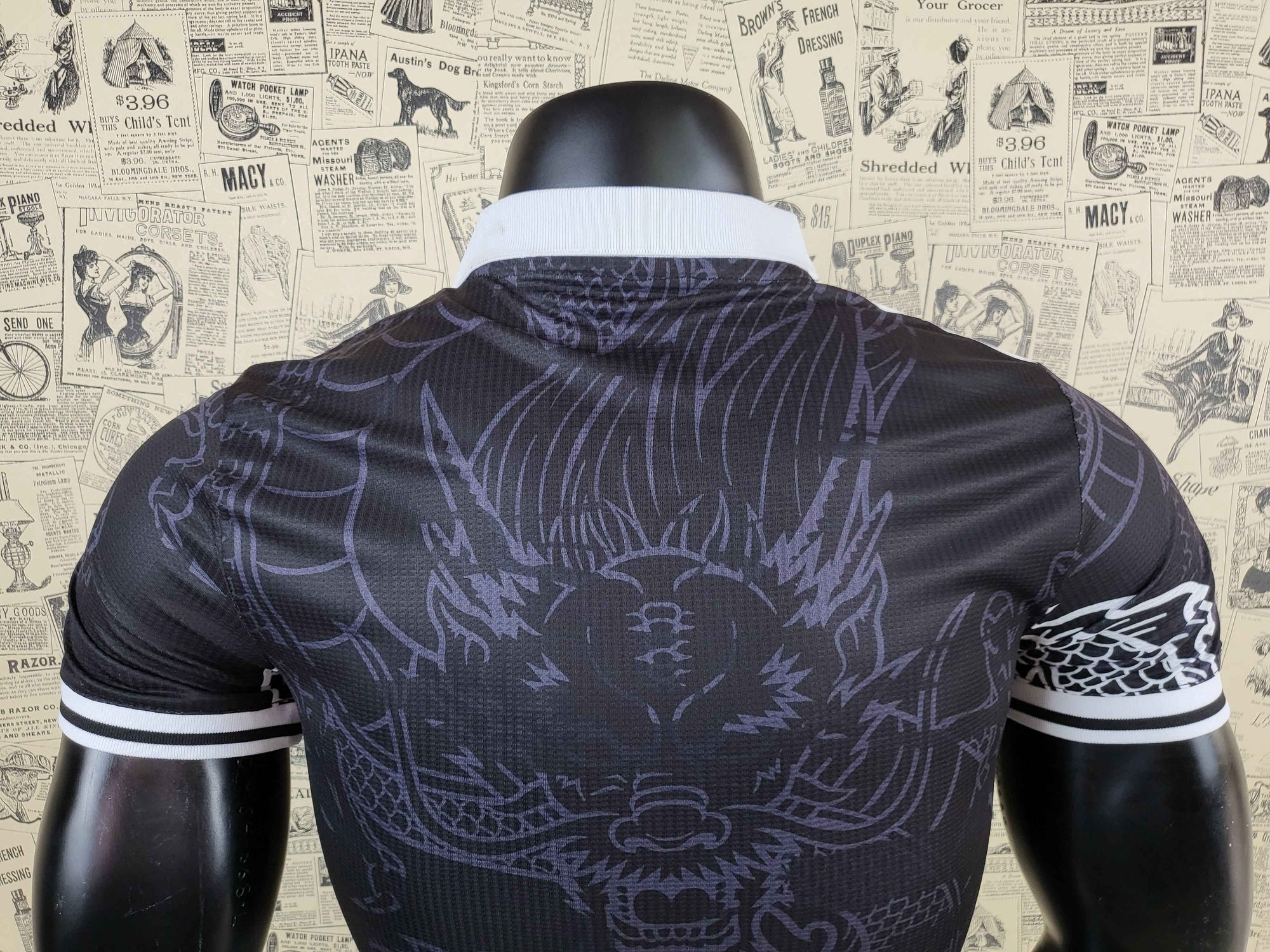 Camisa Real Madrid "Black Dragon Edition" 23/24 (Versão Jogador) | EDIÇÃO ESPECIAL