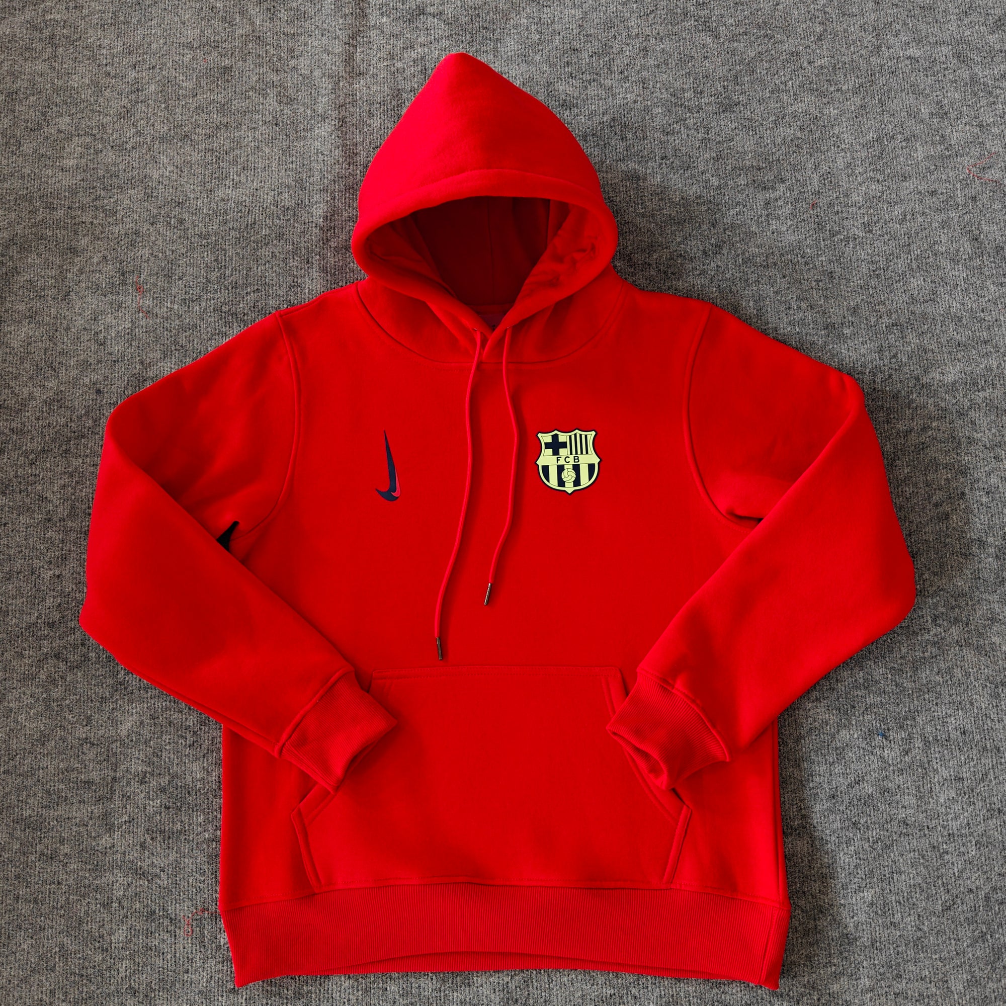 Moletom FC Barcelona | Vertical Chest Logo