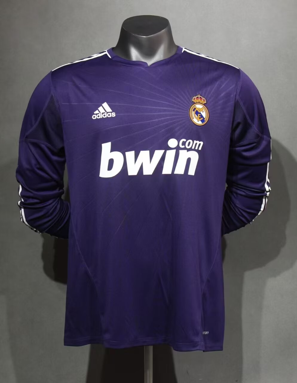 Camisa Real Madrid Third 10/11 (Versão Manga Longa Jogador Retrô)