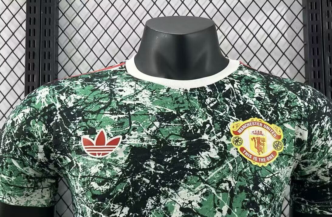 Camisa Manchester United "Green Style" (Versão Jogador) | EDIÇÃO ESPECIAL