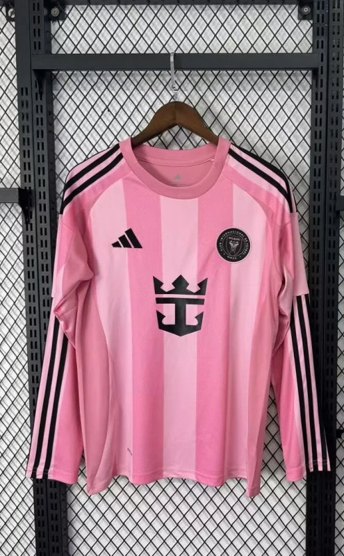 Camisa Inter Miami Home 24/25 (Versão Manga Longa Torcedor)