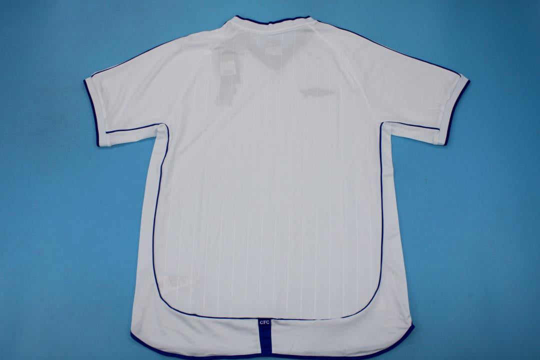 Camisa Chelsea F.C. Away 01/02 - 02/03 Third (Versão Torcedor Retro)